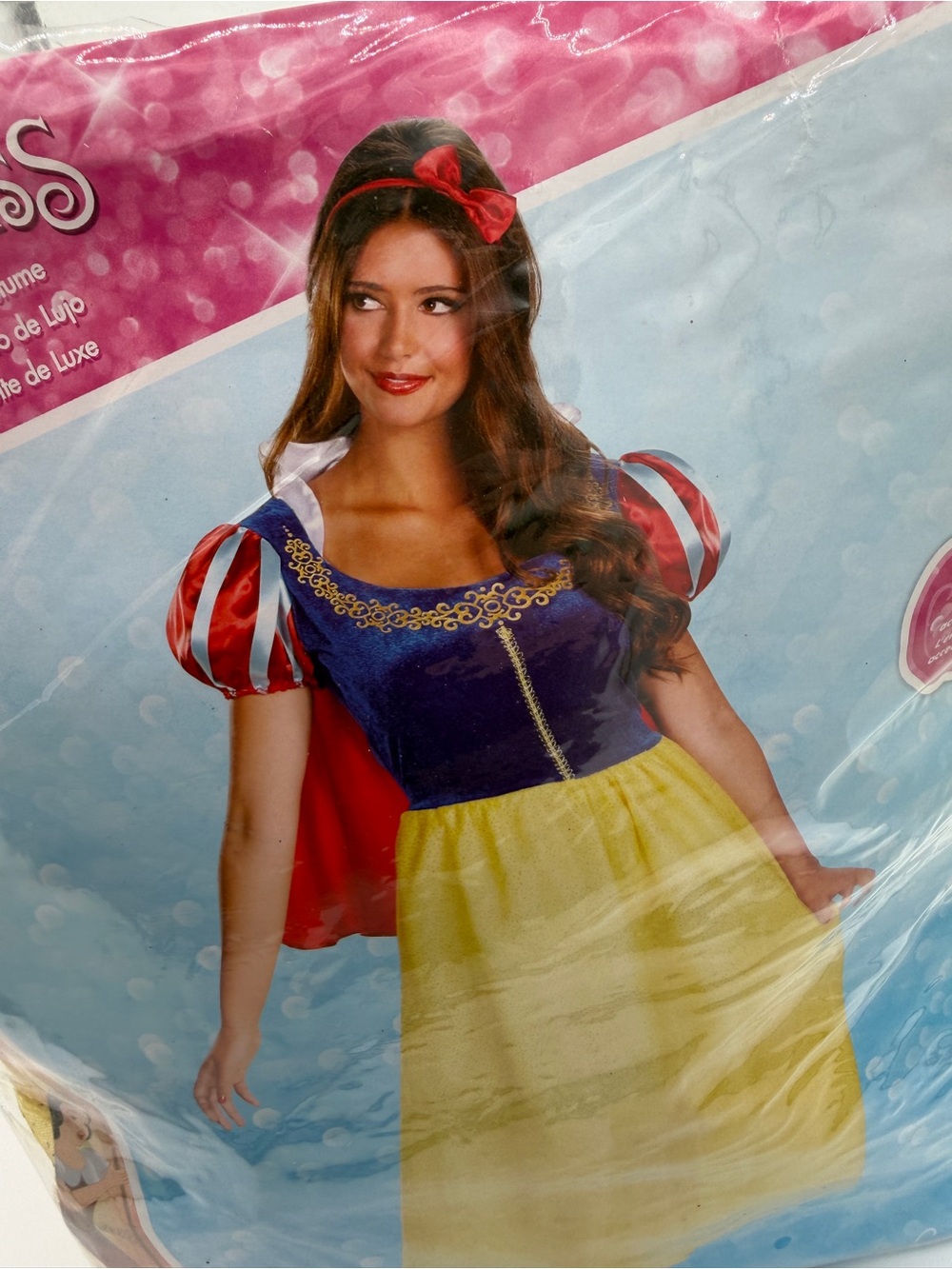 Disney Princess Snow White Deluxe Adult Costume XL 18-20)